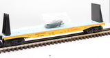 K-Line 6994 Union Pacific Flat Car W/Bulkheads & Stakes K-6994 O SCALE NEW