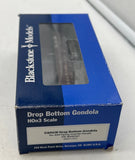 Blackstone Models b340567  D&RGW Drop Bottom Gondola #890 HOn3 SCALE Used as is