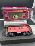 MTH Premier 20-91169 Baltimore & Ohio B&O Steel Caboose #C1687 O Scale Like New Damaged Box