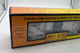 MTH Railking 30-74131 Pittsburgh Christmas Box Car Kaufman Clock O SCALE Like New