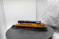 MTH Premier 20-2216-1 Chessie SD40-2 Diesel Engine - Chessie Cab C&O 7532 B&O 7616 WM 7547 With Proto O SCALE. Used Excellent