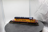 MTH Premier 20-2216-1 Chessie SD40-2 Diesel Engine - Chessie Cab C&O 7532 B&O 7616 WM 7547 With Proto O SCALE. Used Excellent
