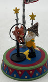 Dept 56 56.56928 North Pole Woods Rudolph Star of the Show Figures Like New