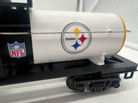 MTH Railking 30-40177B PITTSBURGH STEELERS TANK CAR O SCALE Like New