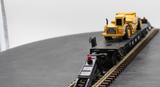Lionel Flatcar 6-16954 New York Central Ertl Scraper O SCALE Used Excellent