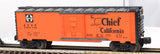 Lionel 6-19282 SANTA FE 6464 Boxcar Mainline #6464-196 O Scale Used Excellent