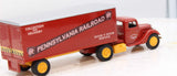 ERTL B745UO 50's Semi & PRR trailer 1/43 SCALE Like New