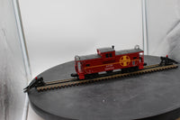 MTH 20-9105L Santa Fe O Scale Extended Vision Caboose Like New