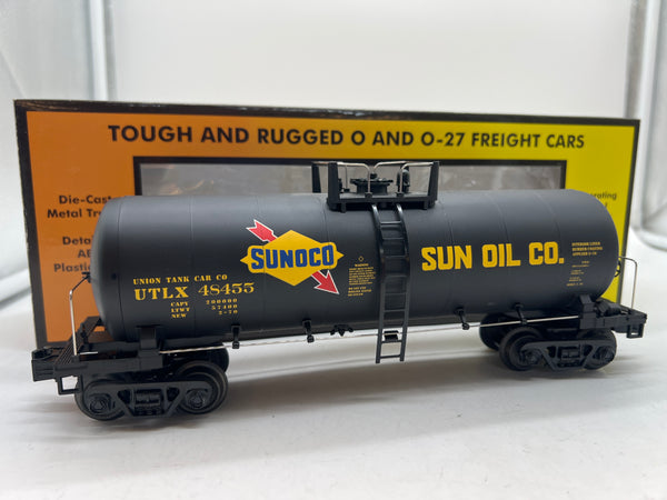 MTH Railking 30-7056A Sunoco Tank Car O SCALE Like New