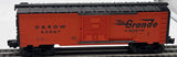 Lionel 6-15000 Denver & Rio Grande Waffle-Side Boxcar O SCALE Like New