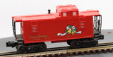LIONEL Christmas Square Window Illuminated Caboose 18547 O SCALE Used