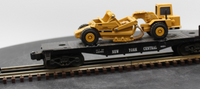 Lionel Flatcar 6-16954 New York Central Ertl Scraper O SCALE Used Excellent