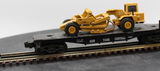 Lionel Flatcar 6-16954 New York Central Ertl Scraper O SCALE Used Excellent