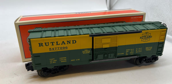 Lionel #6-16811 TCA RUTLAND Box Car 5477096 O SCALE Like New