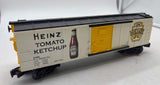 MTH Railking 30-74405 Heinz Pittsburgh PA Heinz Field Box Car O SCALE Used Excellent Damaged Box