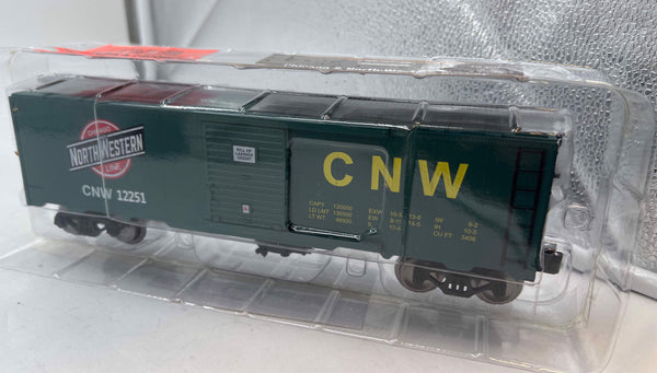 Menards 279-5337 Chicago & North Western CNW Box Car O SCALE Like New