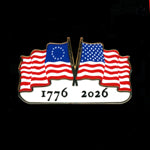 SUNDANCE PINS F-CRFL Semiquincentennial / Sestercentennial / Quarter  Millennial Pin Limited
