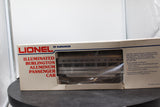 Lionel 6-9578 LIONEL ILLUMINATED BURLINGTON ALUMINUM PASSENGER CAR O SCALE Like New Damaged Box