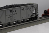 Lionel 6-26478 RIO GRANDE HOPPER CAR O Scale Like New