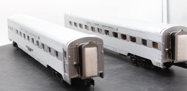 MTH 20-66262 2-Car streamlined Sleeper/Diner Passenger Set O SCALE Like New