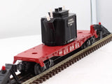 Lionel 6818 Lionel O27 Flat Car w/Flat Car and Transformer (Reproduction) O SCALE Like New