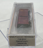 Fox Valley Models 90337 CUMBERLAND VALLEY SYSTEM M-53 Wagontop Boxcar TRAINMAN #122138 N Scale Used Excellent