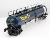 MTH Premier 20-96024 Santa Fe 20K Gallon 4-Compartment Tank Car O SCALE Like New