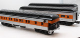 K-Line K-1136W Western Pacific WP"Exposition Flyer" Steam Locomotive & 3 Cars O SCALE Like New