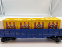 K-Line k-653103 Twelve Drummers Drumming Christmas Gondola  O SCALE Like New