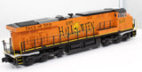 MTH Railking 30-20359-1 Halloween ES44AC Imperial Diesel  With Proto-Sound 3.0 O SCALE (No Caboose) Like New Damaged Box
