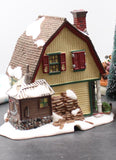 Department 56 New England Village 56.56671 Sawyer Family Tree Farm  Like New