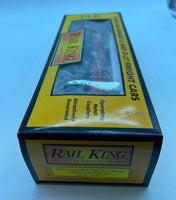 MTH Railking 30-7610 MTH w/57 Chevys RailKing Flat Car Scale O SCALE Like New
