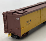 Micro Trains 85000021 RIO GRANDE SOUTHERN 30' Refrigerator Car Line #2101 HOn3 Scale Used Excellent Damaged Box