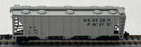 Atlas 3735 Western Pacific 3 Bay Weathered Covered Hopper N SCALE Like New