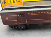 MTH Railking 30-6200 Pennsylvania PRR Passenger Car No. 5753 O SCALE Like New