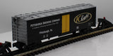 MTH Railking 30-7832 Iron City Beer 3 Reefer Car - Iron City Beer Black O SCALE Like New