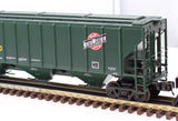 MTH Premier 20-97390 Chicago & North Western CNWPS-2CD High-Sided Hopper Car 170730 O SCALE Like New