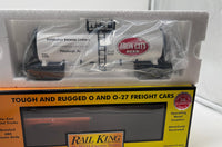 MTH Railking 30-73135 Pittsburgh Brewery Iron City Tank Car O SCALE NEW