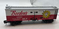 MTH Premier 20-94488 Borden's 36 Woodsided Reefer Car O SCALE Like New
