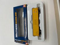 Walthers 910-2184 MISSOURI PACIFIC 50' ACF Exterior-Post Boxcar Mainline Armour Yellow #357006 HO Scale Like New