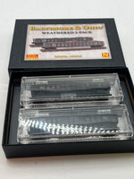Micro-Trains MTL N B&O weathered 50 steel side gondolas with loads 99305960 N SCALE NEW
