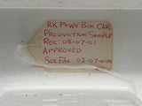 MTH Railking 30-7462 Pittsburgh & West Virginia Box Car #1321. Production Sample O SCALE NEW