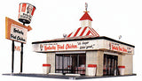 Life-Like 433-1394 Kentucky Fried Chicken drive-in building kit ho scale NEW