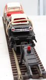 MTH 30-7634 Auto Transport w/2 vehicles O Scale Used