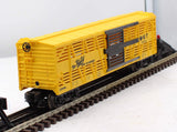 Lionel 6-9725 MISSOURI KANSAS TEXAS Bi-Level Stock Car O Scale Used Damaged Box