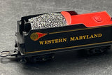 Bachmann 89752   WESTERN MARYLAND WM USRA Medium Tender N Scale  Used Excellent Damaged Box