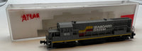 Atlas 4473 Seaboard System GE U25B # 1613 diesel locomotive N SCALE Used Excellent Damaged Box
