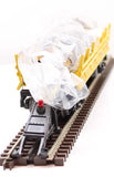 MTH Premier 20-98949 Pittsburgh & Lake Erie Operating Log Car O SCALE Used Excellent Damaged Box