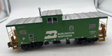 Atlas 6601-1 Burlington Northern BN Extemded Caboose 3 RL O SCALE Used Excellent