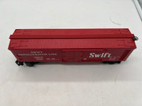 Lionel 6-19555 SWIFT 40' WOOD-SIDED STD O REEFER - RED #5839 O SCALE Like New